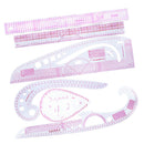 6 Pieces/Set Multi-function Curve Ruler Garment Sewing Dressmaking Tailor Tools
