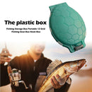 Fishing Storage Box 2 Layers 12 Grids Plastic Turtle Fishing Tackle Case