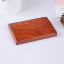 1pc Redwood Name Card Business Card Holder Handmade Box Storage id credit caseME