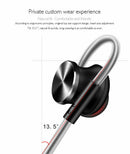 Amazing! Metal Stereo Headphones HIFI Super Bass Sport Running Earphone With Mic