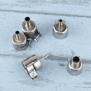 5 PCS Hot Air-Gun Nozzle Universal Gun Nozzle for 850 852D 898 858 Solderin