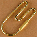 Keychains Unisex Pure Handmade Copper Keyrings Simple Car Key Chain Ring Ho