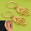 New Hamsa Cartilage Earring Hoop Tiny Fatima Hand Cartilage Piercing Earrings JR