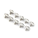 10xStainless Steel wire cable rope simplex  wire rope grips clamps caliper2mm Gw