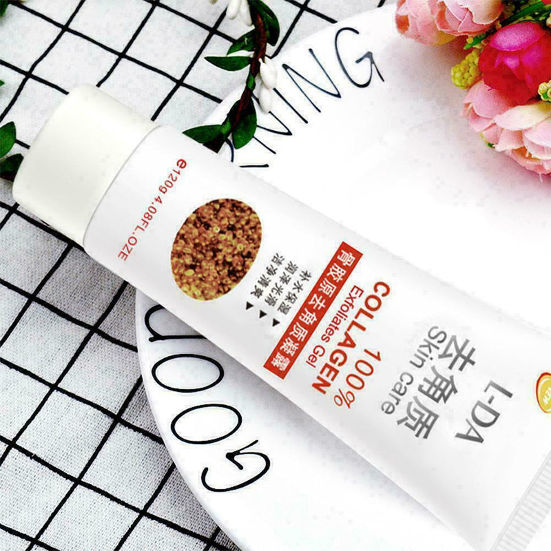 Facial Exfoliator Cleansing Natural Organic Collagen Gel Face U3O5 Peeling J3K5