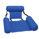 Adjustable With Backrest Swimming Pool Inflatable Hammock Water Bed Float Lounge