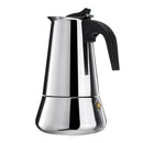 Big Belly Stove Mocha Coffee Pot Moka Stainless Steel Coffee Maker (300ml) A