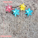 Mini Windmill Wind Spinner Home Garden Yard Decoration Kids Children ToysB Hn
