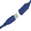 3Ft 1M USB 3.0 A Male Plug to Female Super Speed Extension Cable for PC Lap