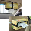 Accessories Auto Car Sun Visor Tissue Box Holder Paper Napkin Seat Back Bracket