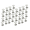 100pcs Double Cap Rivet Tubular Metal Leather Craft Repairs Studs
