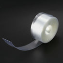 10Meters 23mm Width PVC Heat Shrink Wrap Tube Clear for 1 x AA Battery Z2X1
