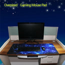 Large Galaxy Anti-Slip Laptop Computer Gaming Large Mouse Pad Keyboard Matã€HME