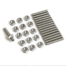 Engine Manifold bolt Stainless Exhaust Stud Kit Nuts Replacement For Ford 4.6