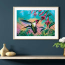 5D DIY Full Drill Diamond Painting Spiritual Bird Cross Stitch (B1047) A