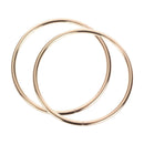 2Pcs Metal Bag Handles 1 Pair - 10cm - Bag Making Crafts Golden D-Ring