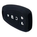 BLACK Silicone Remote Key Cover Case fit for Chevrolet Malibu Camaro Cruze 2017