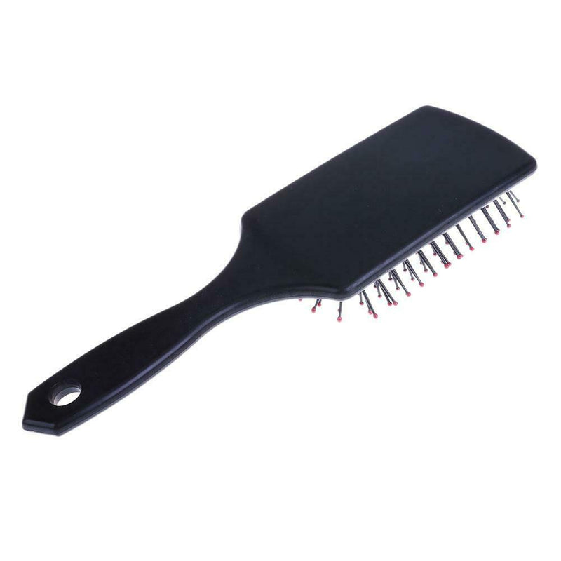 Hair Care Massage Flat Comb Brush Pin Reduce Hair Loss Healthy Tool Black