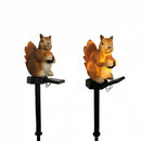 Solar LED Squirrel Lawn Light Waterproof Garden Landscape Decorative Lamp