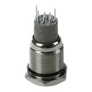 Pushbutton Switches Pushbutton Pushbutton 16mm 12V 3A blue metallic TOP