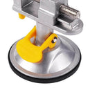 1X(Bench Vise Fixed Frame Sucker Clamp Adjustable Table Vise Roatatable All