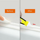 Caulking Tool Kit,Yellow Silicone Sealant Finishing and Replace Removal Too