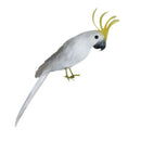 Pair Artificial Realistic Woodland Birds Garden Weding Party Home Decor