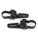 Mounting Bracket Clamps,Adjustable Bull/Roll Tube Mounting Brackets Holder  S9X5
