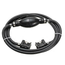 Fuel Line Hose Primer Bulb Tank Connector For