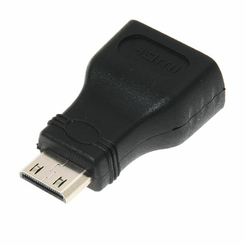 5X(Wholesale Mini HDMI male to HDMI female adapter converter D3N3)