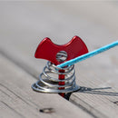 Fishbone Anchor Tent Pegs Hiking Camping Deck Garden Stakes Adjuster TensioSEAU