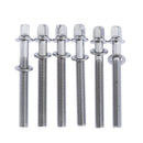12 Pieces 5mm Drum Tension Rods With Washers / Drum Screws / Tension Screws