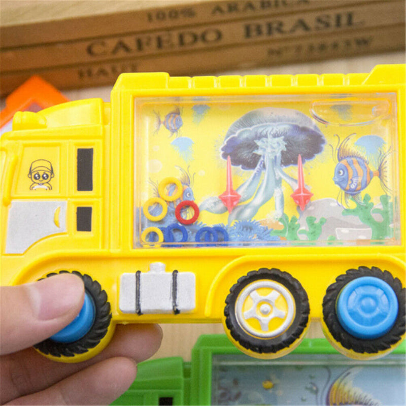 Squeeze Truck Style Water Ring Toss Game Machine Kids Antistress Game Toys lj