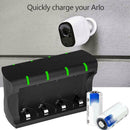 8 Slots Smart Intelligent Rechargeable Battery Charger for CR123A Battery A