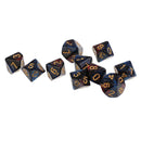 20x Acrylic 16mm Polyhedral Dices for Dungeons & Dragons Games Accessories