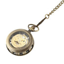 Mechanical Pocket Watch Steampunk Retro Luxury Pocket Watch Men'S And Women'M1F7