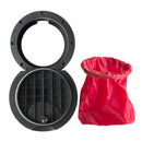 8 inch Kayak Deck Plate Hatch Kit with Storage Bag Marine Boat Canoe