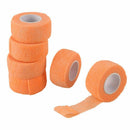 6 PCS First Aid Medical Self-Adhesive Elastic Bandage Gauze Tape (Orange, 2
