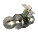 Copper Passage Keyless Door Lock Chromed Door Knob And Door Handle For Interior