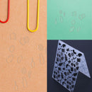 Plastic Embossing Template Scrapbooking Photo Album DIY Craft Decor(03135)