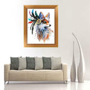 DIY 5D Diamond Embroidery Painting Fox Cross Stitch Craft Home Decor