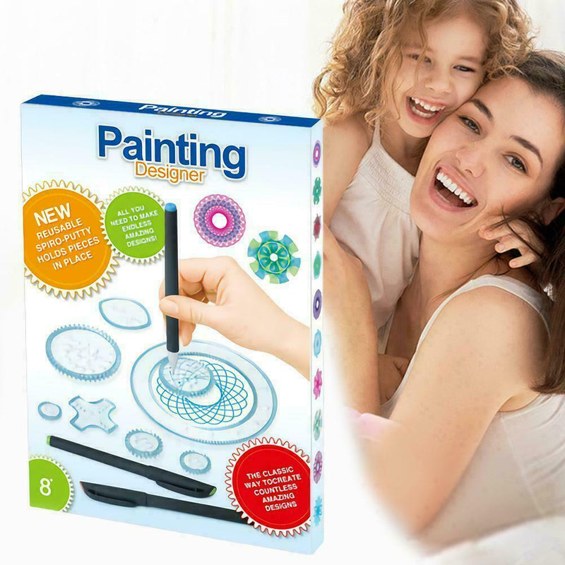 27Pcs/Set Magical Ruler Kaleidoscope Painting New S5K2