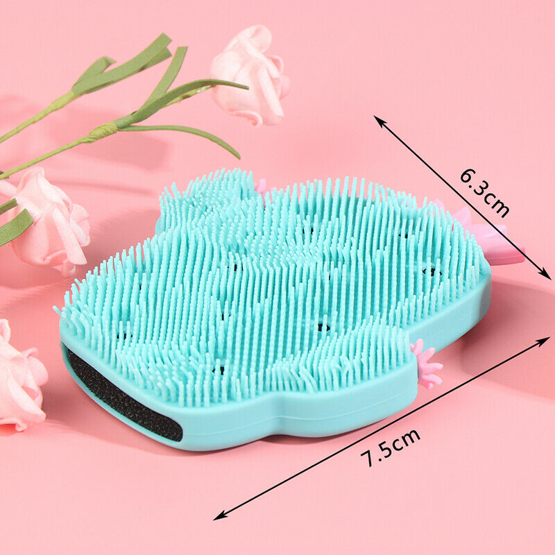 Cactus Silicone Bath Brush Massage Sponge Bath Scalp Massage Hair Washing Co Kw