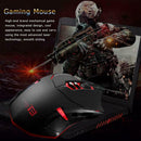 2.4GHz Wireless Gaming Mouse 7 Buttons 2400 DPI LED Backlight Optical Mouse Red