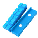 2PCS 5.5Inch Universal Vise Jaws Magnetic Retention Vise Pads Urethane Soft S3O9