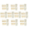 10 Kits 4 Way Pin 6.3mm Electrical Locking TAB Connector Plug & Socket Kit