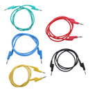 4Piece 1M 4mm Banana To Banana Plug Soft Silicone Test Cable