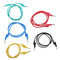 4Piece 1M 4mm Banana To Banana Plug Soft Silicone Test Cable