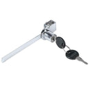 Sliding Window Glass Cabinet Lock Hasps Latch with Key for Mobile Showcase AU