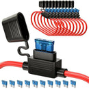 Inline Fuse Holder ATC/ATO Add-a-circuit Car Fuse Holder 10 Pack Fuse TAP A